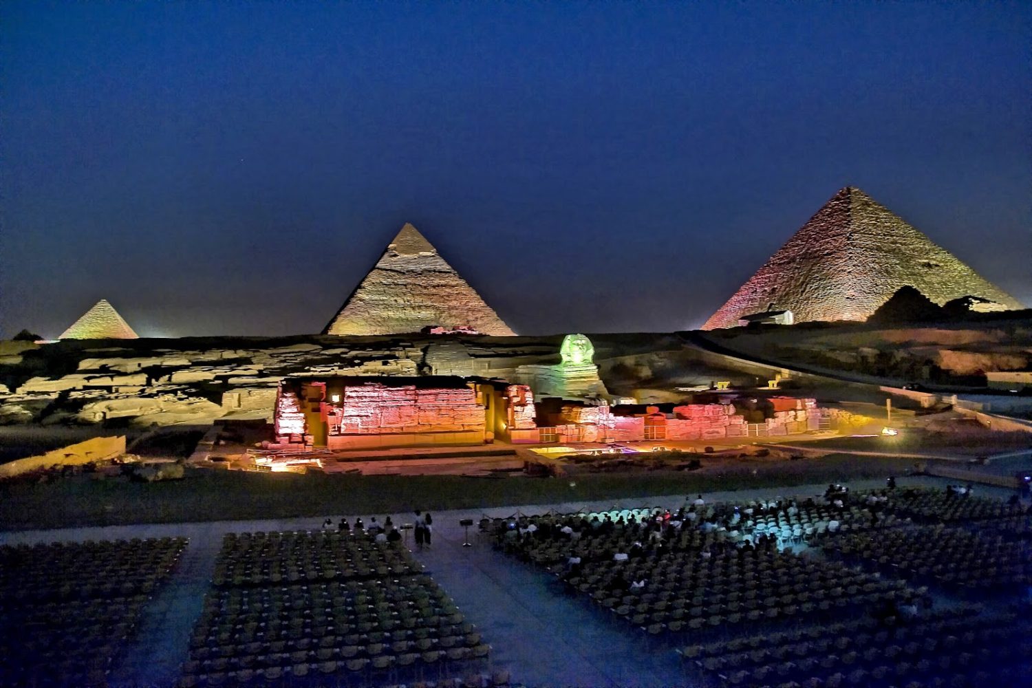 light and sound show pyramids of giza