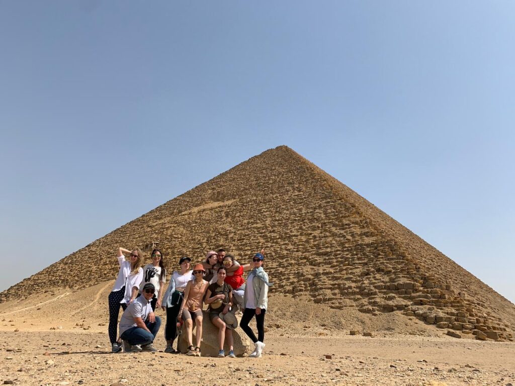 Dahshur, Pyramids of Dahashur, Dahshur Pyramids, Deluxe Tours Egypt, red pyramid