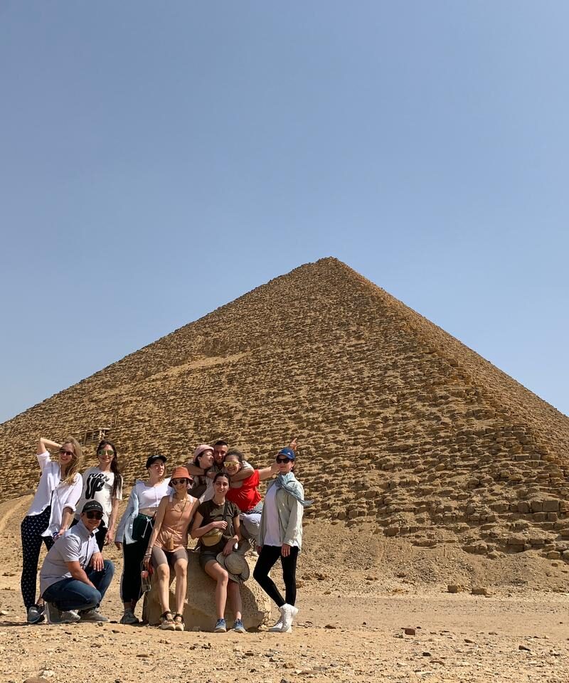 Dahshur, Pyramids of Dahashur, Dahshur Pyramids, Deluxe Tours Egypt, red pyramid