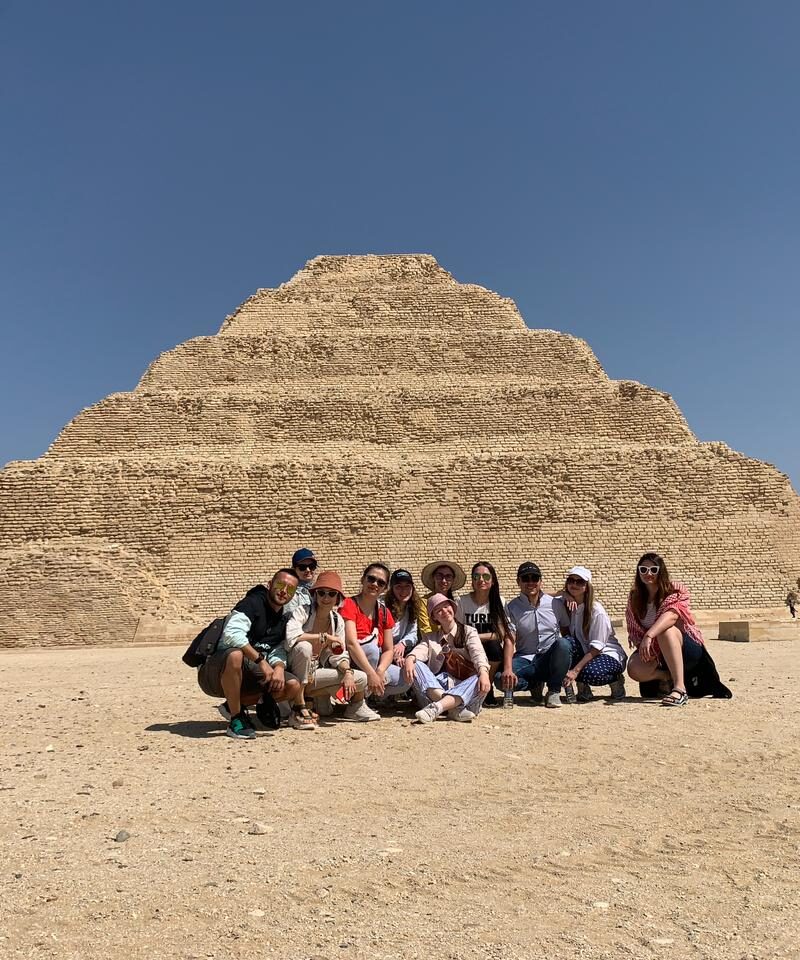 step pyramid, sakkara, saqqara, step pyramid of sakkara, djoser pyramid, pyramid of Djoser, Zoser pyramid, Deluxe Tours Egypt, Deluxe Travel