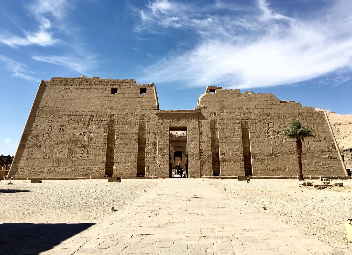 Habu Temple Luxor, habu temple
