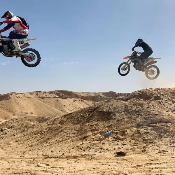 Dirt bike safari at sakkara