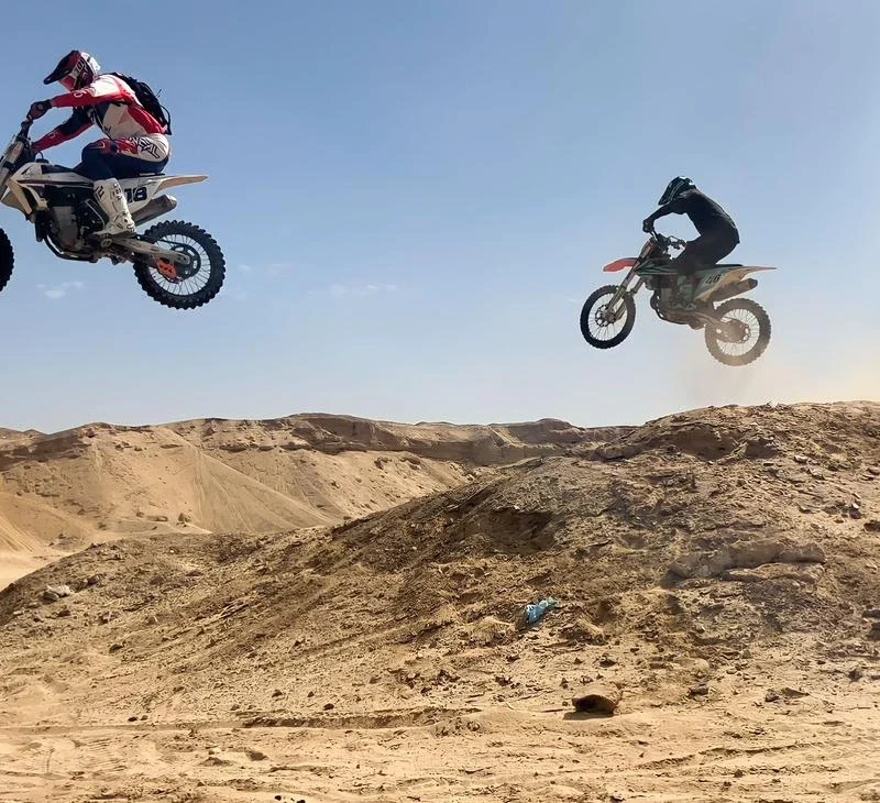 Dirt bike safari at sakkara